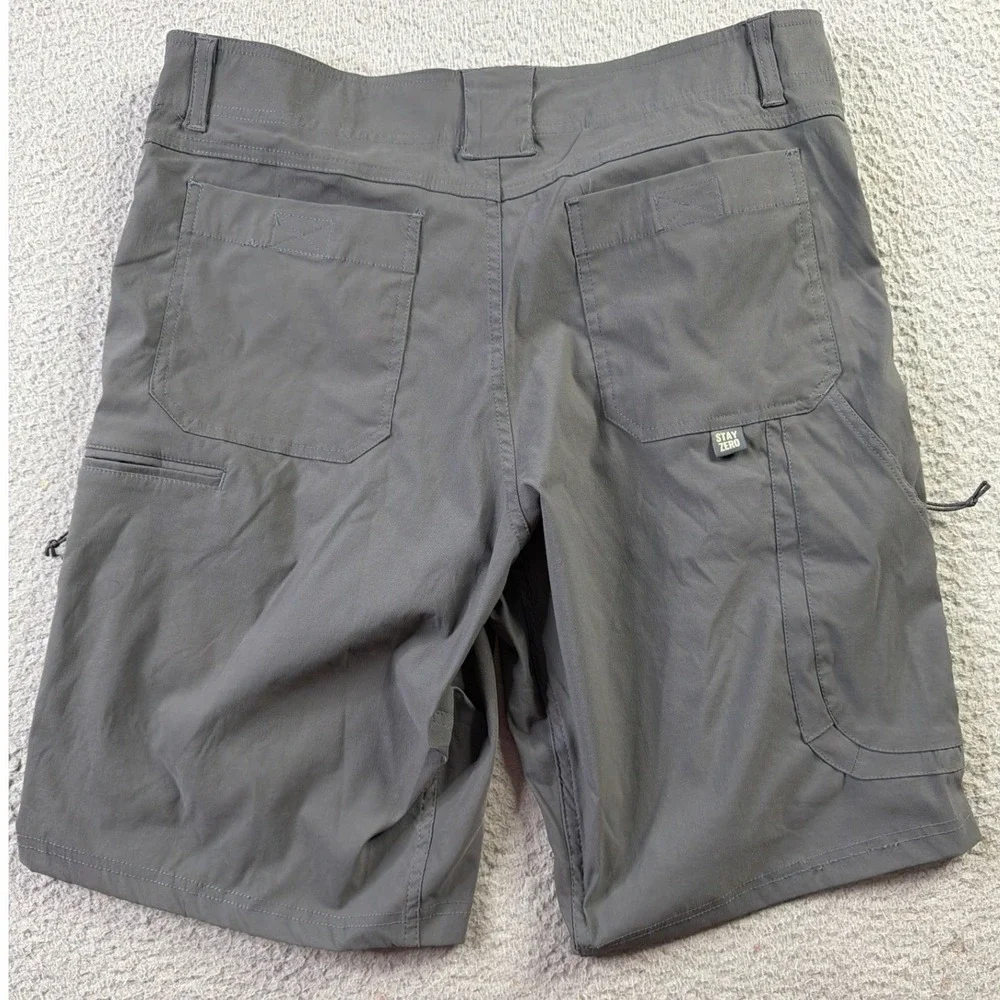 Zero Foxtrot Field Cargo Shorts Gray Mens 34 Stretch Nylon Utility Tactical NWOT